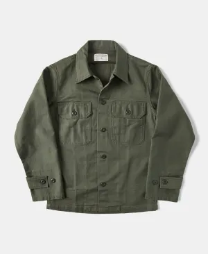 1963 US Army OG-107 Fatigue Utility Shirt