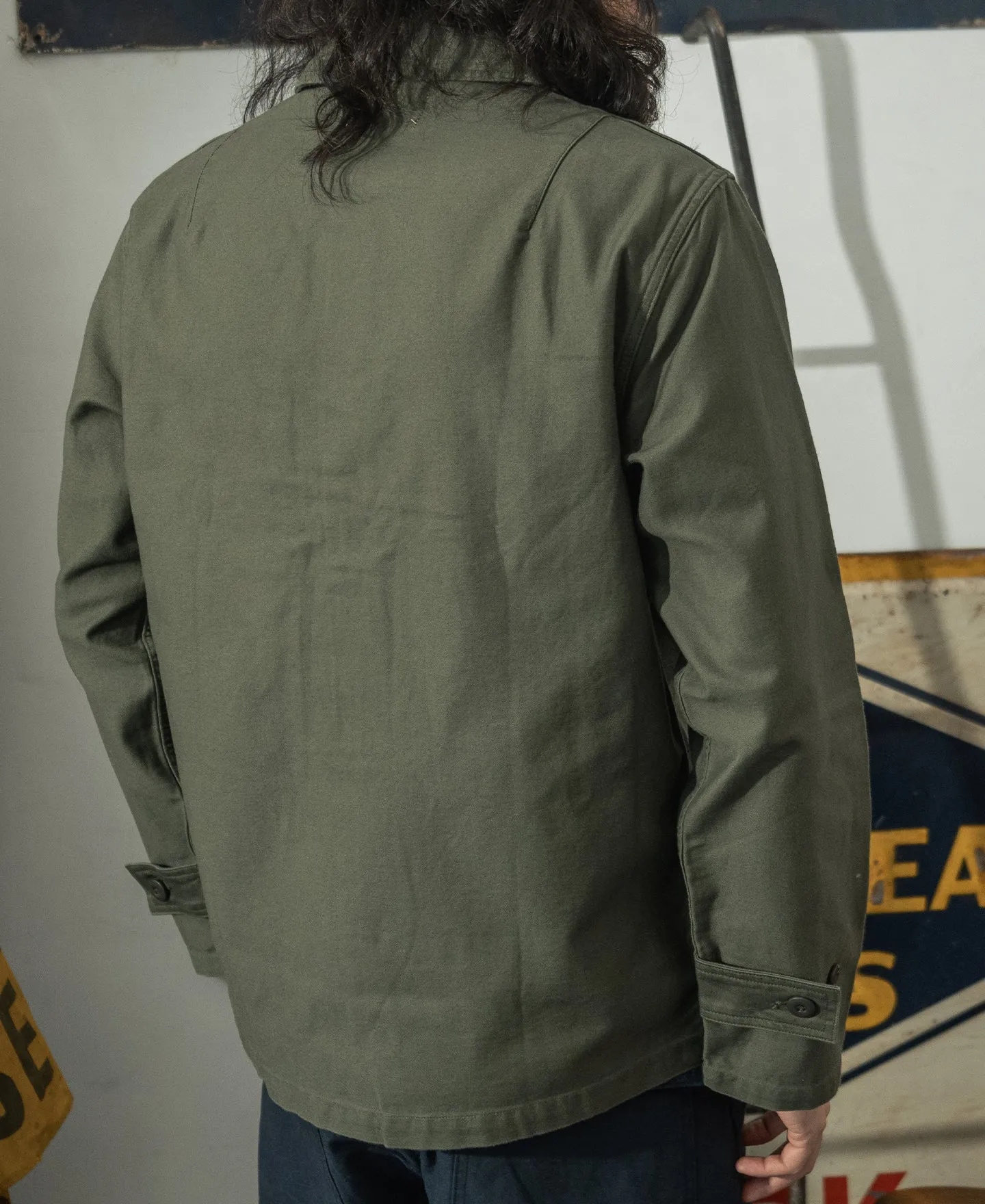 1963 US Army OG-107 Fatigue Utility Shirt