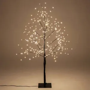 5-ft. Black Fairy Light Tree, Warm White LED