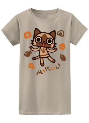 Airou From The Monster Hunter - Airou Jrs T-Shirt