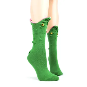 Alligator Bite Women's Crew Socks