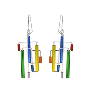 Barbie Levy Stream Of Color Earrings