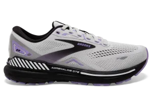 Brooks Adrenaline GTS 23 (2E Width) - Grey/Black/Purple (Womens)