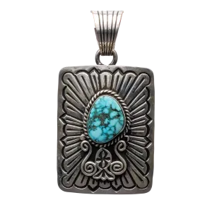 Carico Lake Turquoise Pendant | Charles Johnson