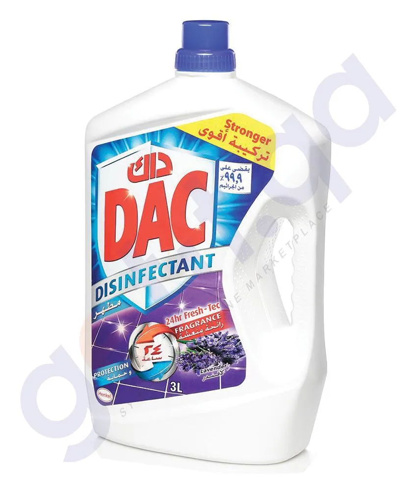 DAC 3-LITRE DISINFECTANT LAVENDER