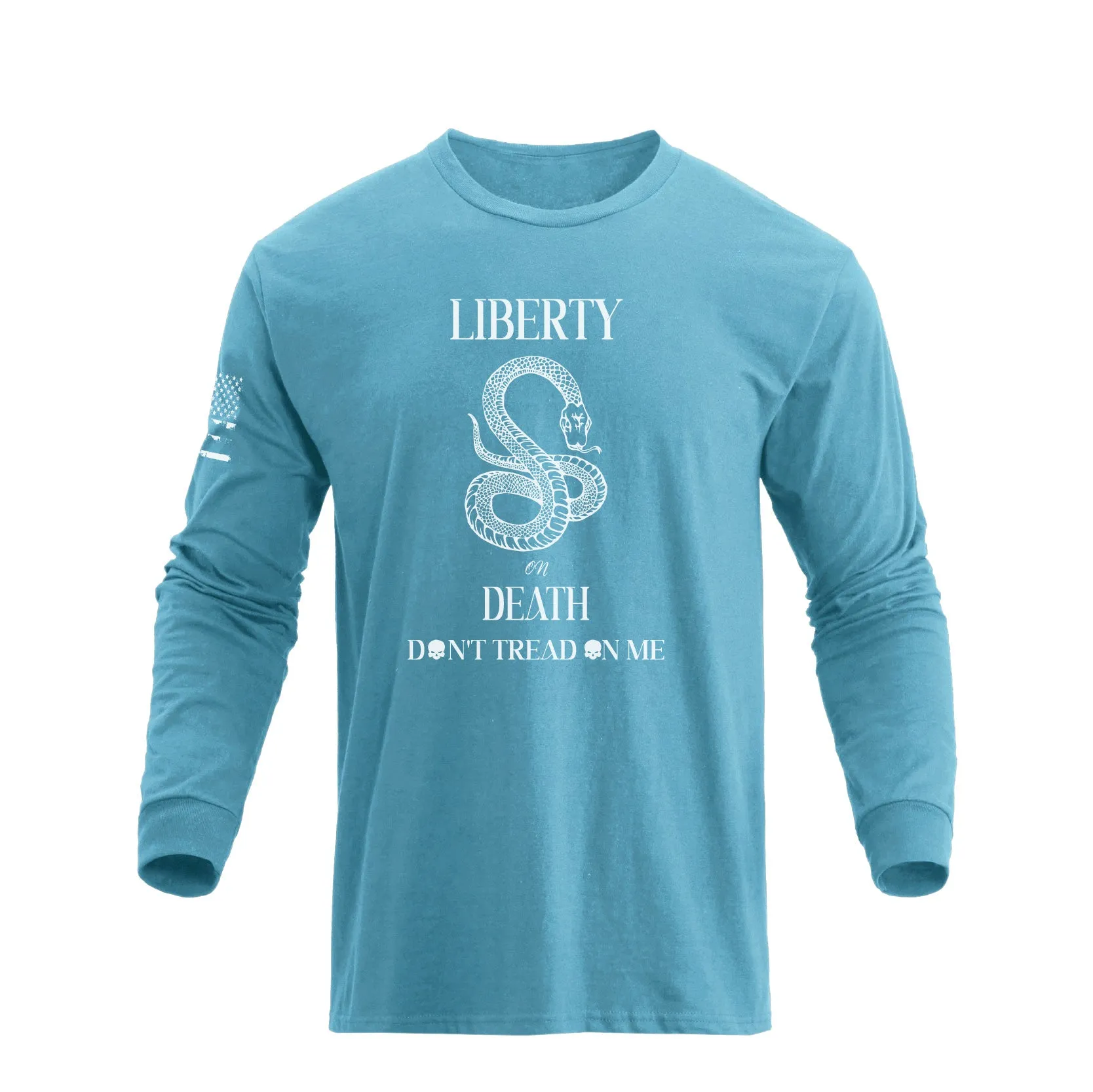 DON'T TREAD ON ME GRAPHIC LONG SLEEVE T-SHIRT