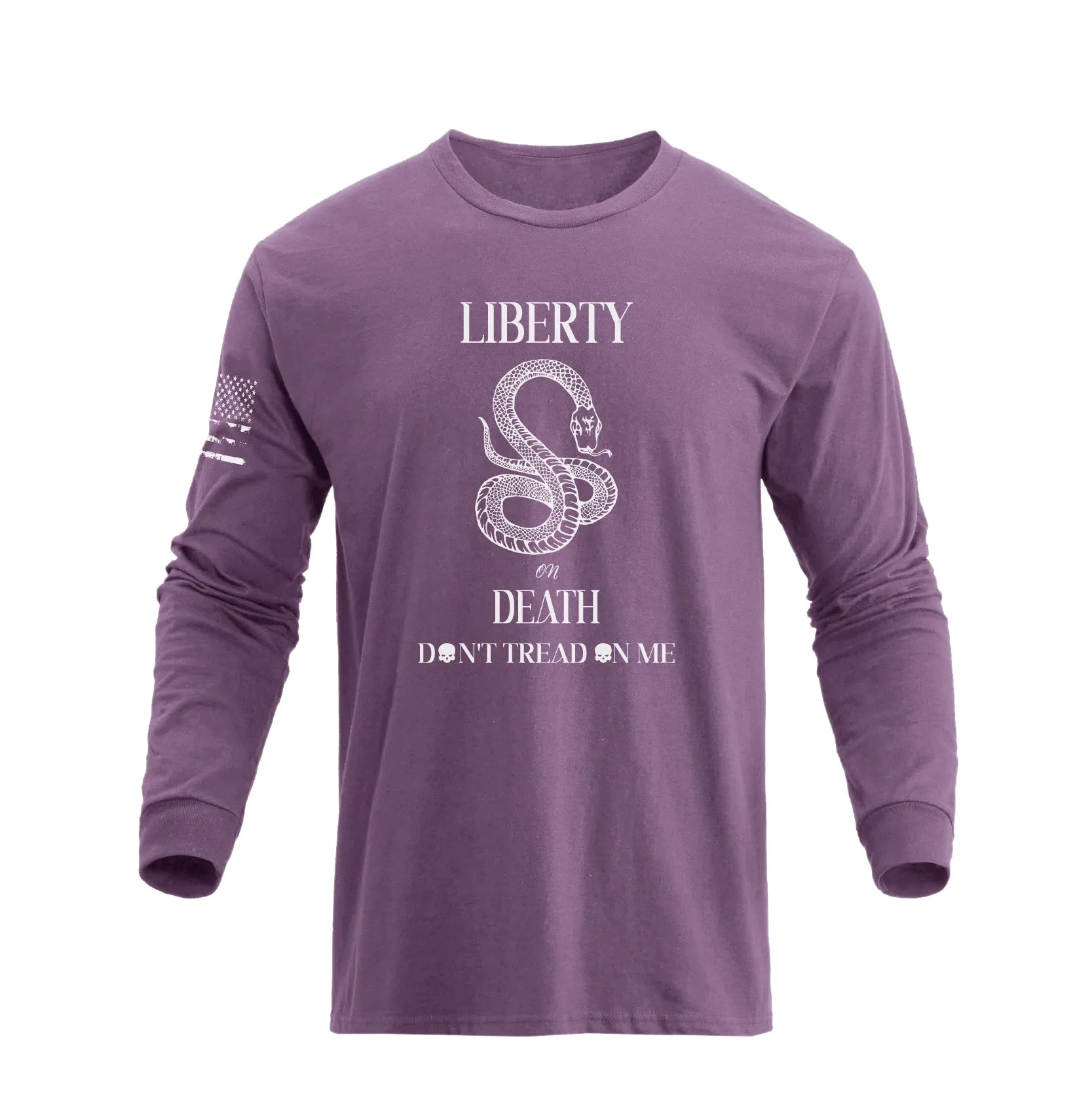 DON'T TREAD ON ME GRAPHIC LONG SLEEVE T-SHIRT