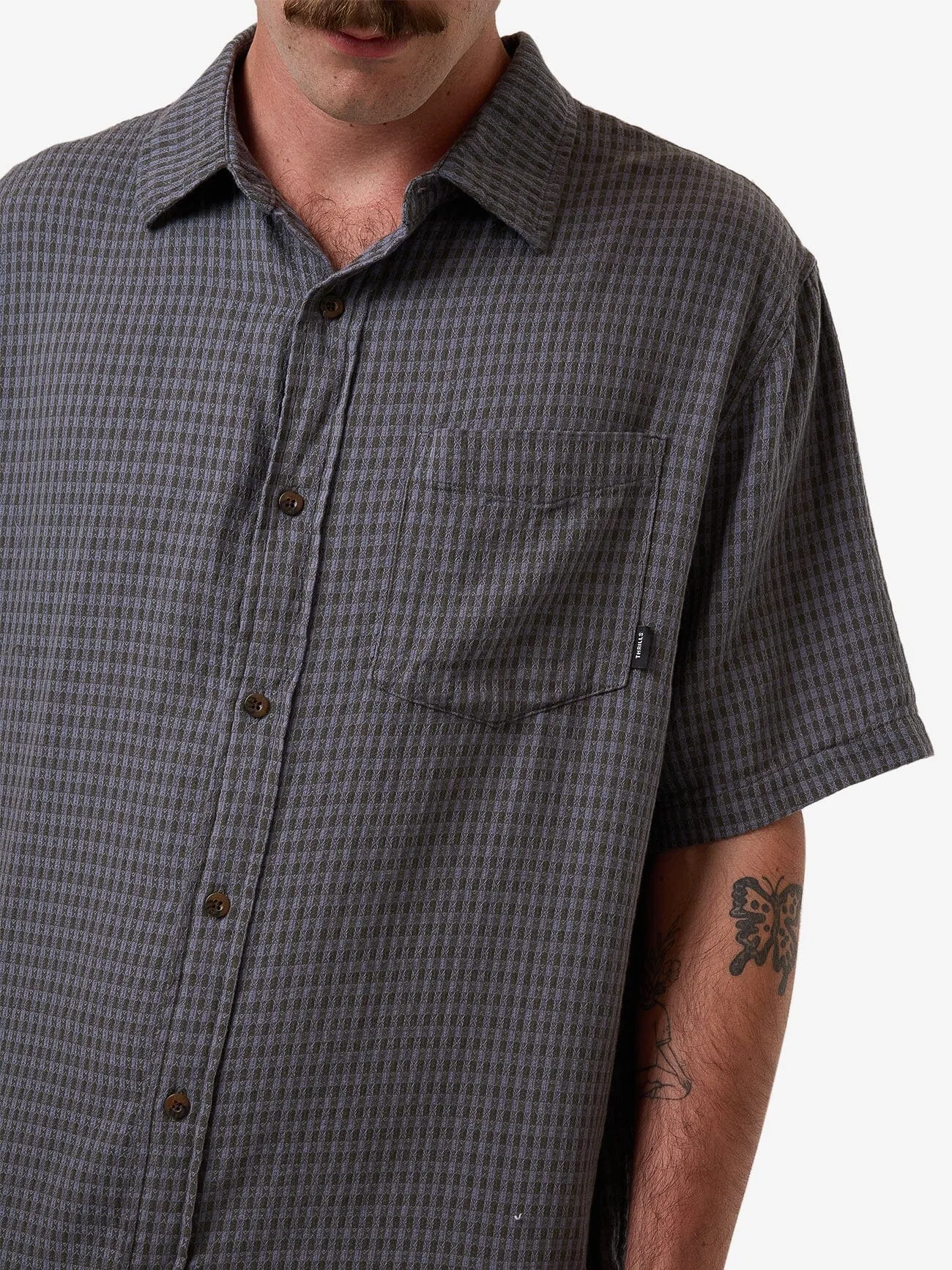 Ever Short Sleeve Shirt - Folkstone Grey