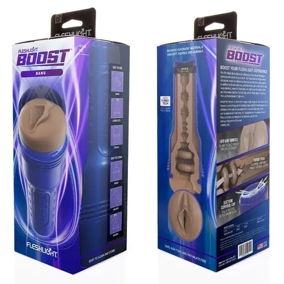 Fleshlight Boost Bang Vagina Masturbator Light Medium