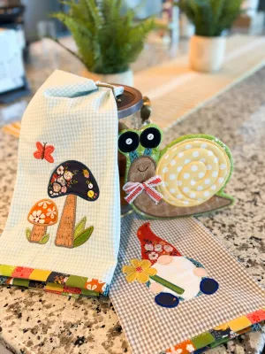 MGQS Monthly Kitchen Kits, July - Sewing and Embroidery Designs ONLY (Downloadable)