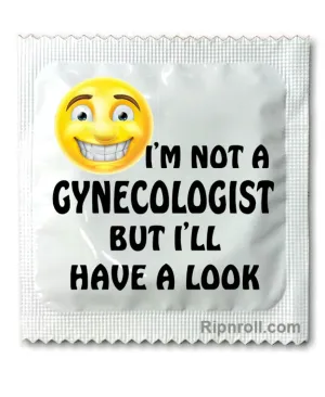 NEW - Gynecologist Condoms