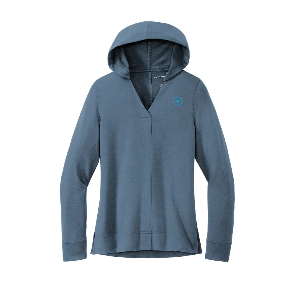 Port Authority® Ladies Microterry Pullover Hoodie