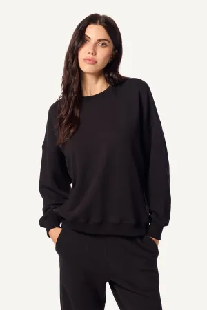 ROMY CLASSIC SWEATSHIRT | BLACK