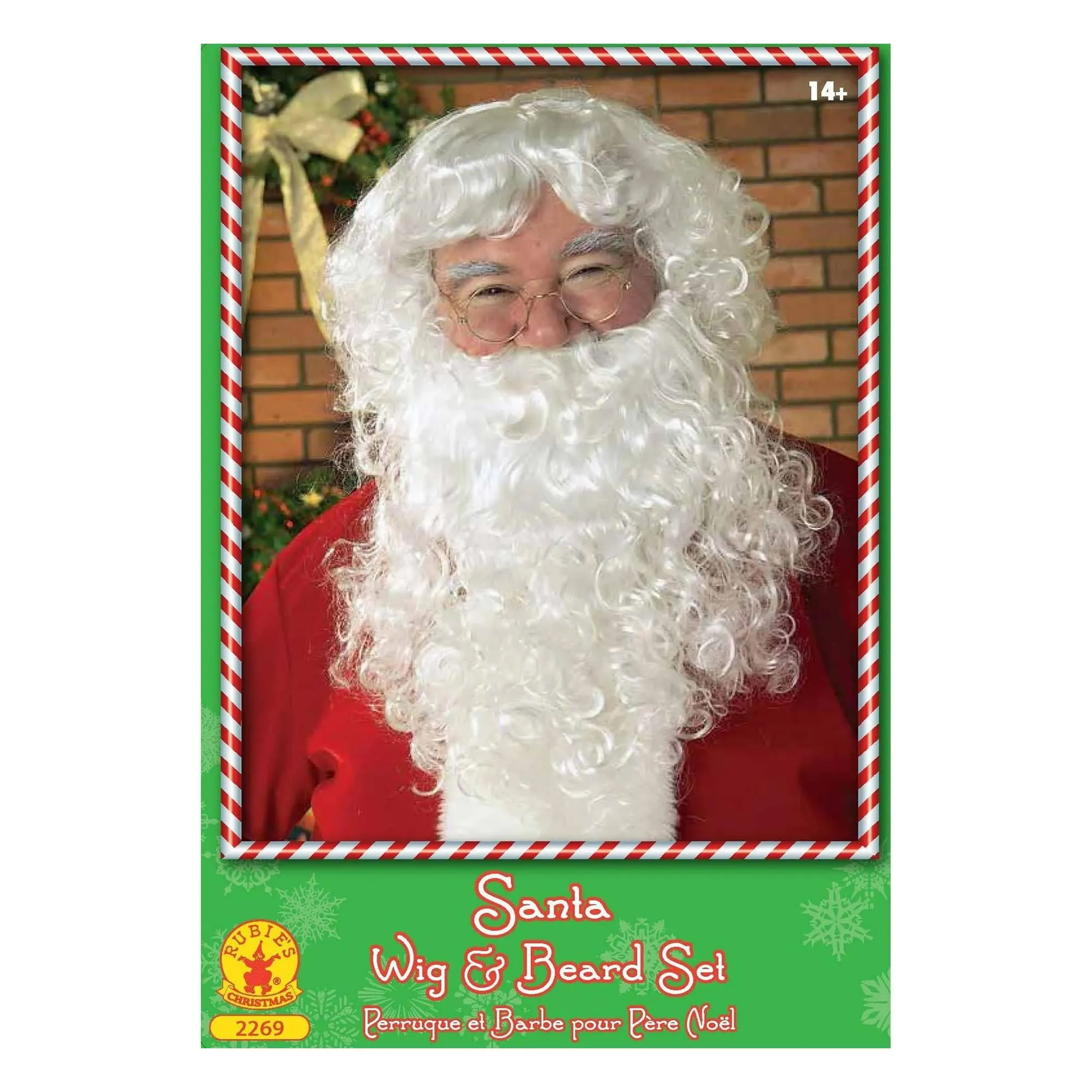 Santa Costume Beard & Wig Set