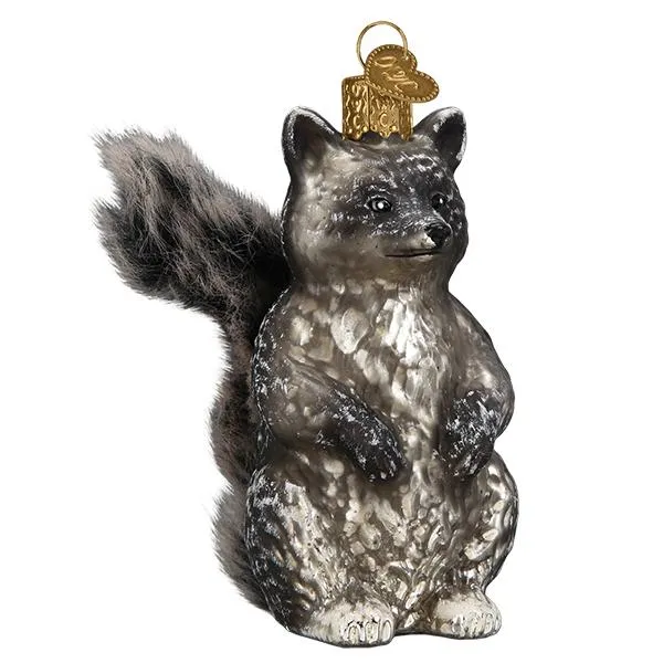 Vintage Raccoon Ornament